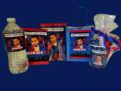Spiderman Customised Party Pack