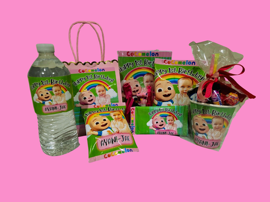 Cocomelon Customised Party Pack