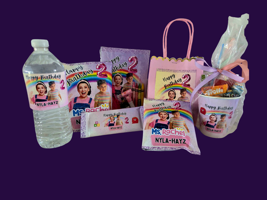 Miss Rachel Customised Party Pack