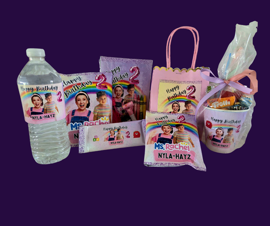 Miss Rachel Customised Party Pack