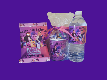 K Pop Demon Hunters Customised Party Pack