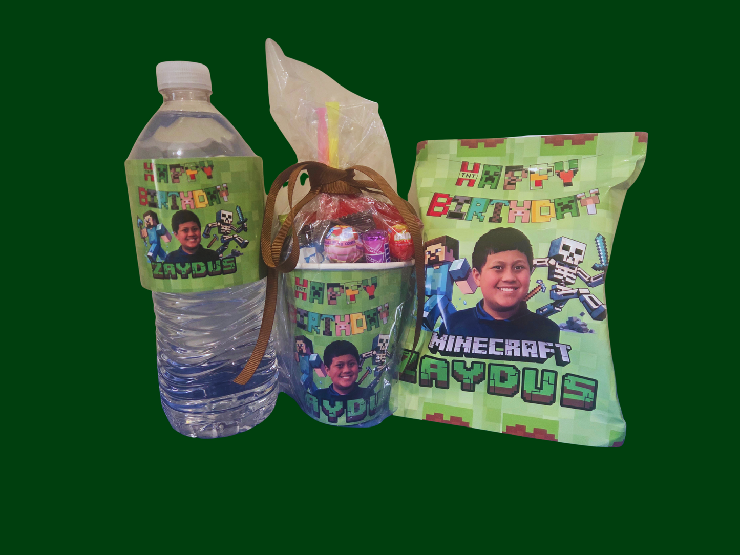 Minecraft Customised Party Pack