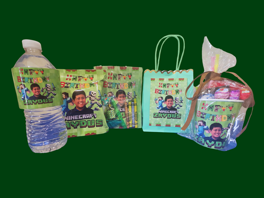 Minecraft Customised Party Pack