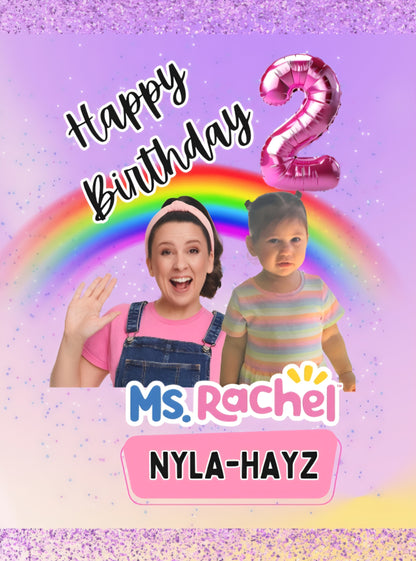 Miss Rachel Customised Party Pack