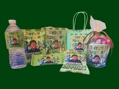 Minecraft Customised Party Pack